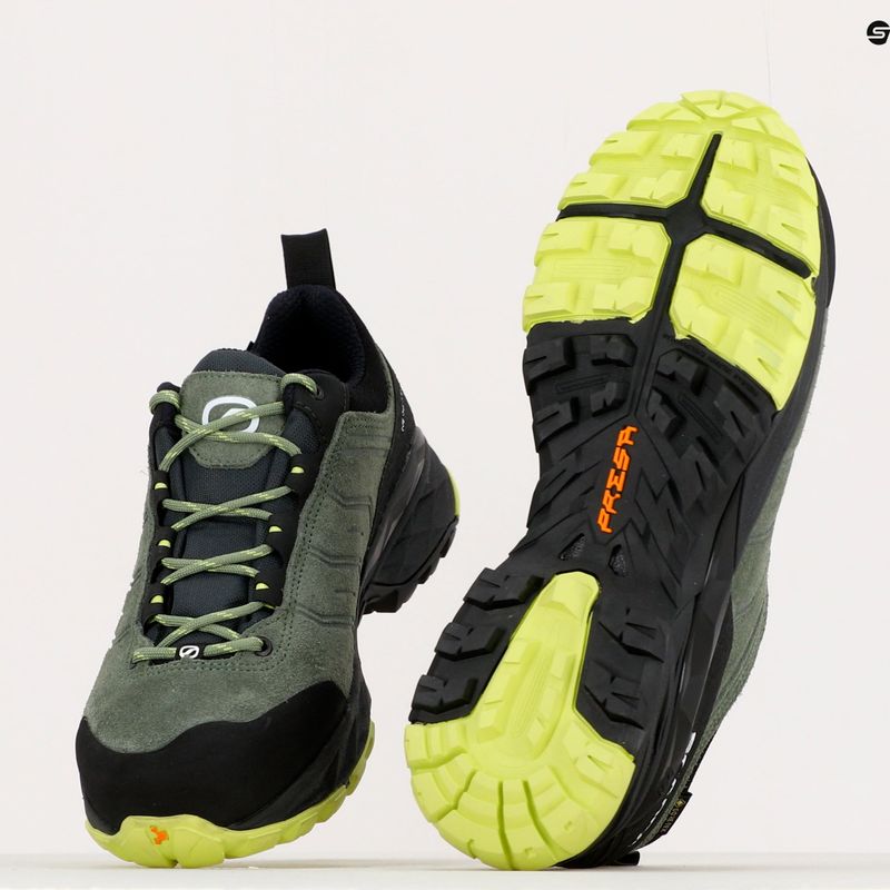 Scarponi da trekking da donna SCARPA Rush Trail GTX birch/sunny lime 16