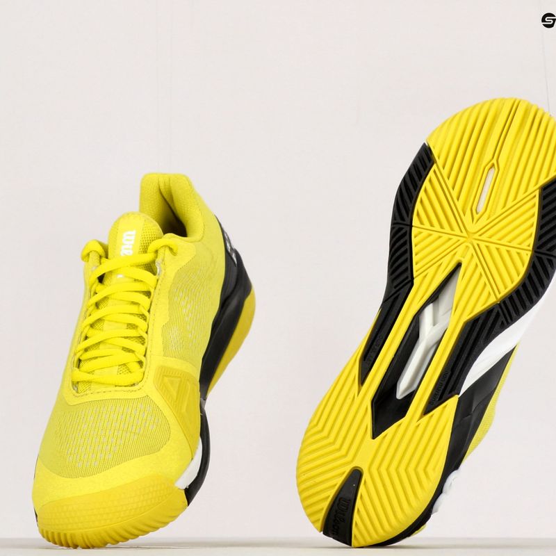 Scarpe da tennis da uomo Wilson Rush Pro 4.0 giallo WRS328610 10