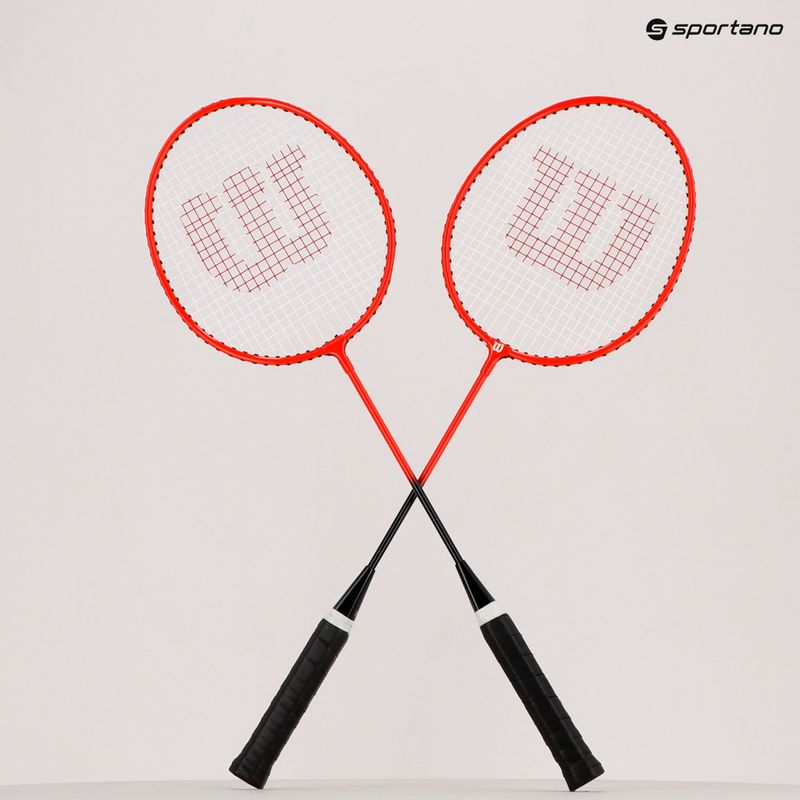 Wilson Badminton V2 3 2PC giallo WR135710F3 set da badminton 8