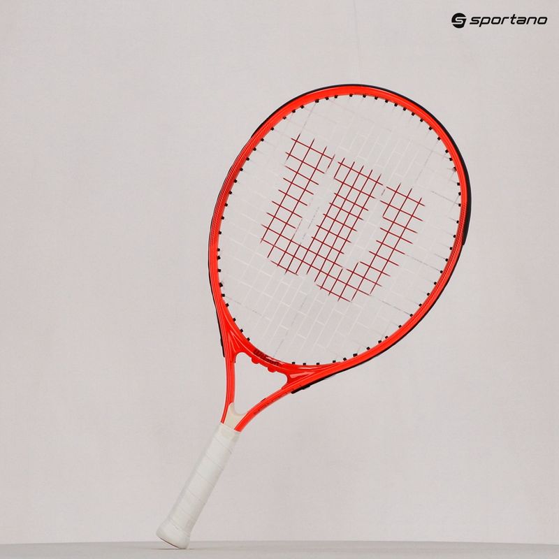 Racchetta da tennis Wilson per bambini Roger Federer 21 Half Cvr rosso WR054110H+ 8