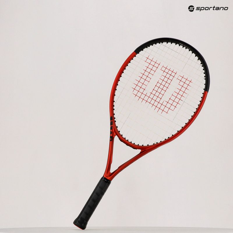 Wilson Clash 25 V2.0 racchetta da tennis per bambini rosso WR074710U 11