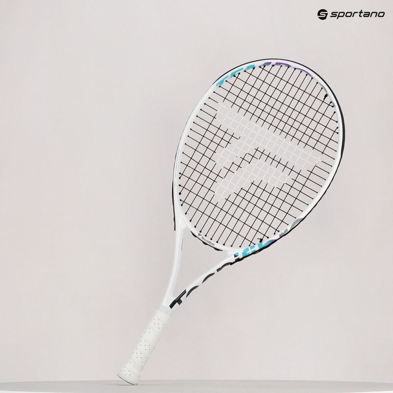 Racchetta da tennis per bambini Tecnifibre Tempo 24 bianco 12