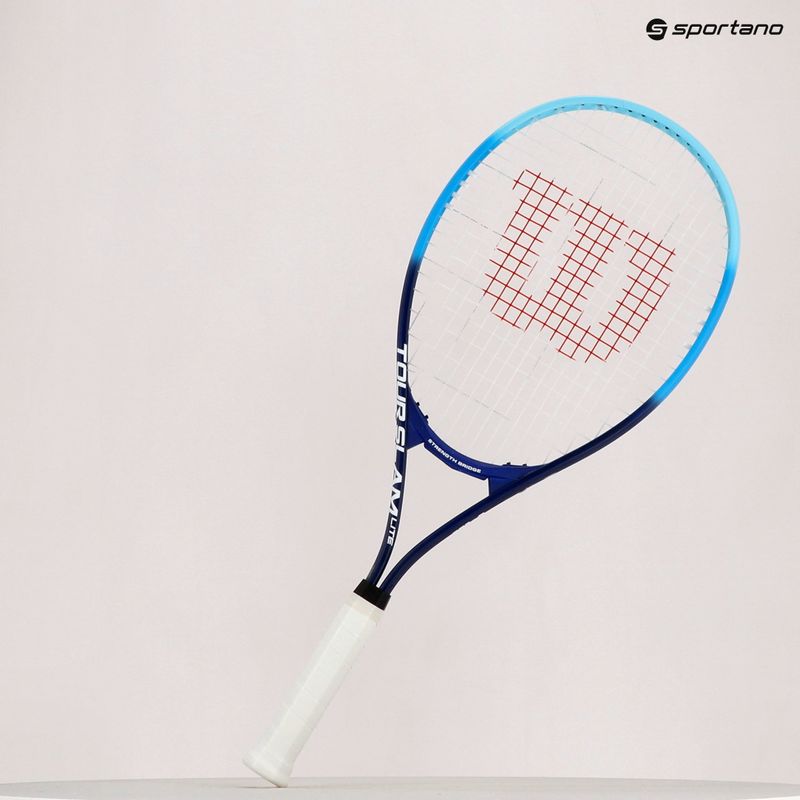 Racchetta da tennis Wilson Tour Slam Lite bianca e blu WR083610U 16