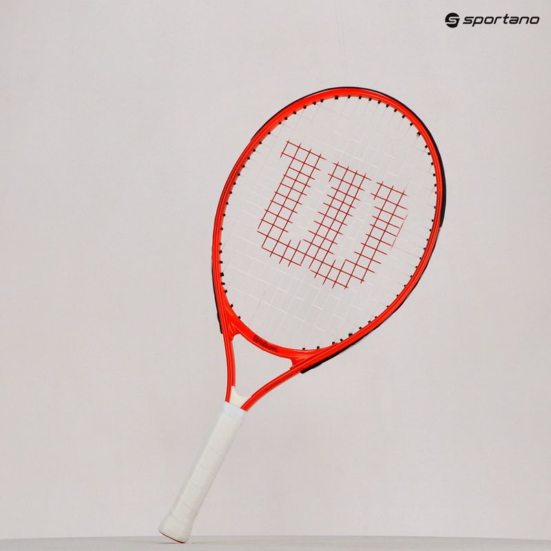Racchetta da tennis Wilson per bambini Roger Federer 23 Half Cvr rosso WR054210H+ 8