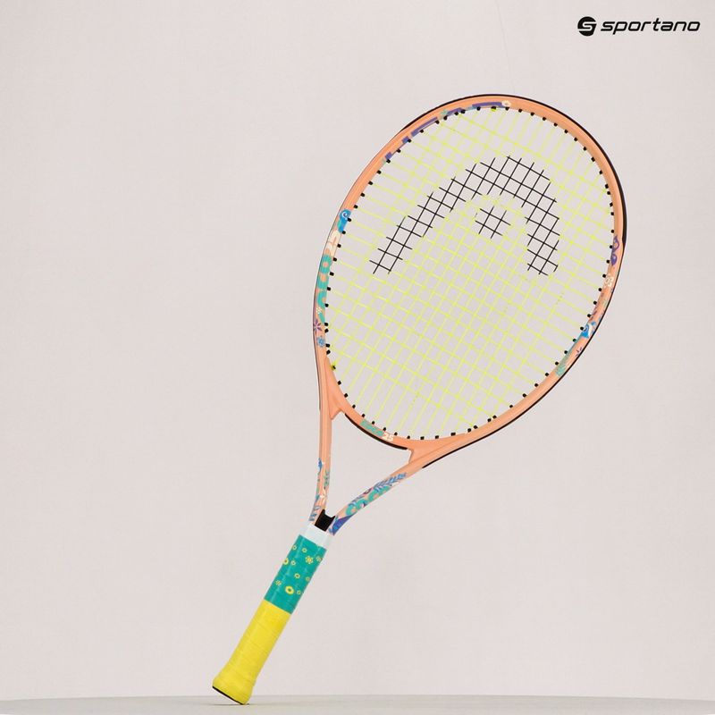 Racchetta da tennis HEAD Coco 25 SC creme per bambini 13