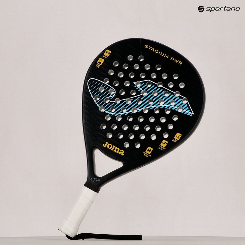 Joma Stadium PWR Racchetta da paddle nero/turchese 15