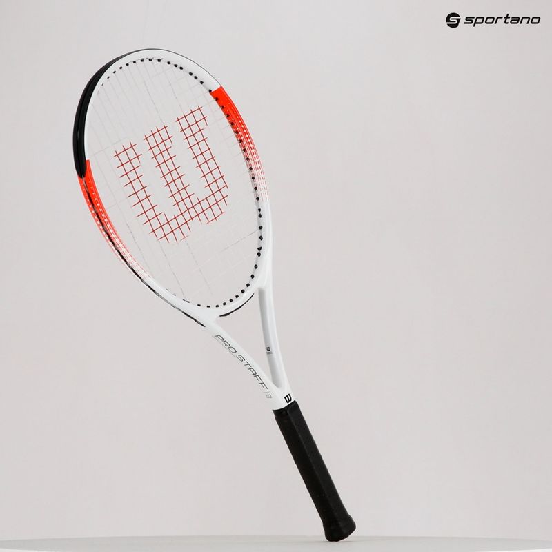 Racchetta da tennis Wilson Pro Staff Precision Team 103 rosso e bianco WR080510U 14