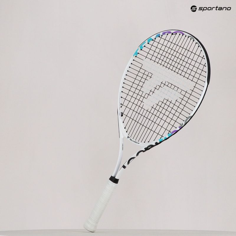 Racchetta da tennis per bambini Tecnifibre Tempo 25 bianco 13
