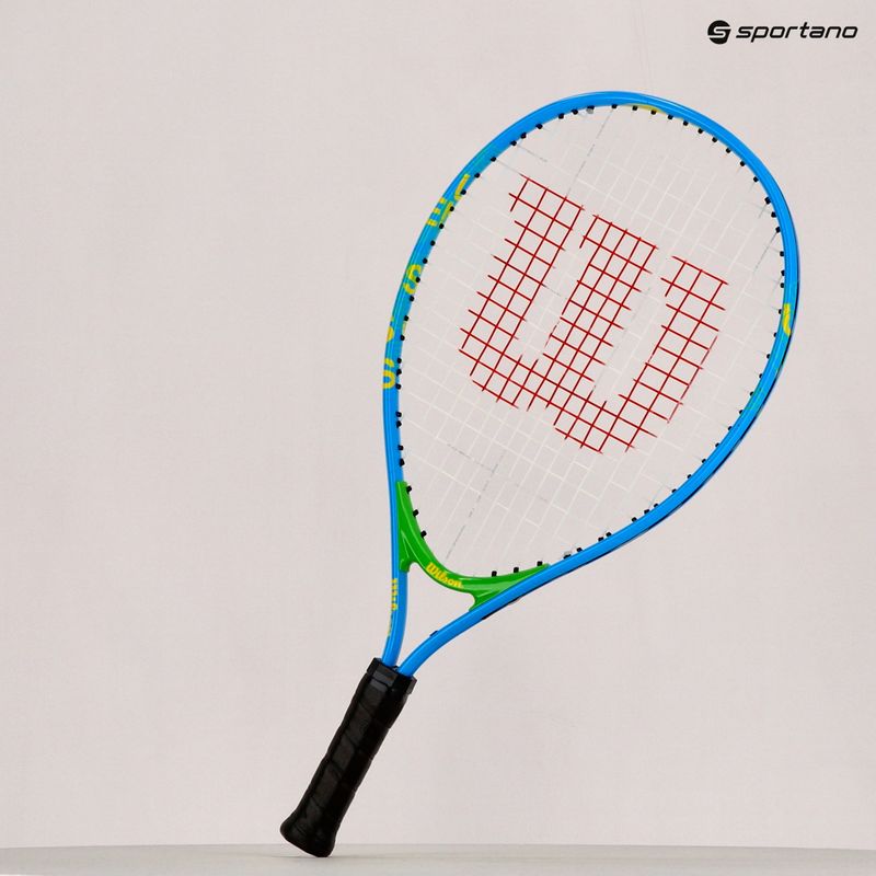 Racchetta da tennis Wilson Us Open 21 per bambini blu WR082410U 12