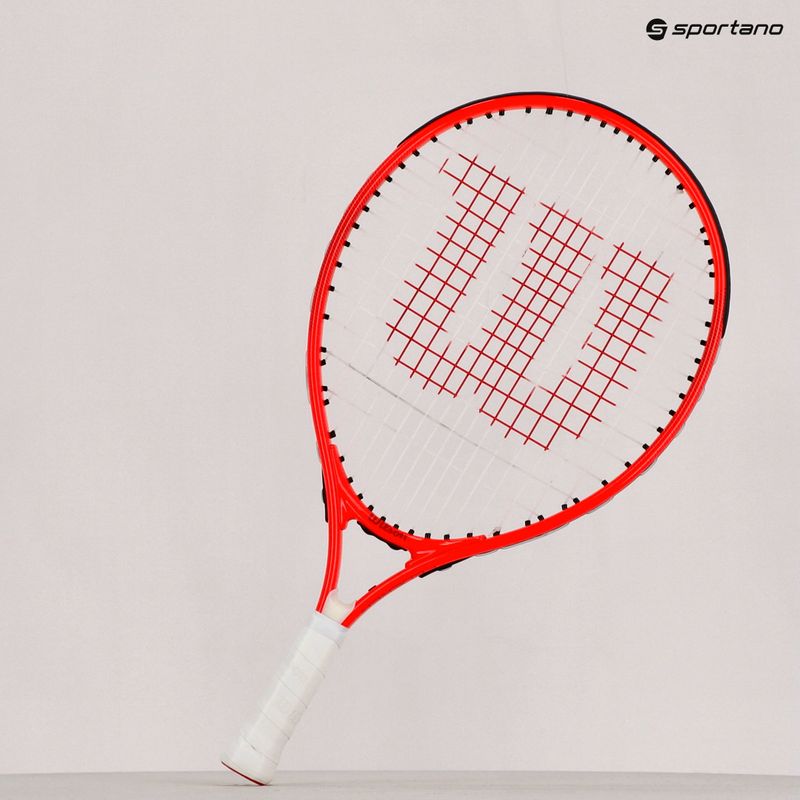 Racchetta da tennis Wilson per bambini Roger Federer 19 Half Cvr rosso WR054010H 8