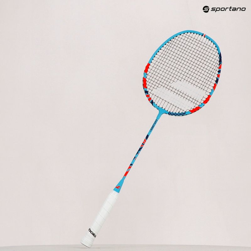 Racchetta da badminton Babolat Base Explorer I blu 7