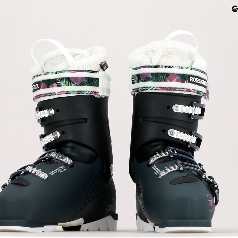 Scarponi da sci da donna Rossignol Alltrack Pro 80 X nero/verde 9