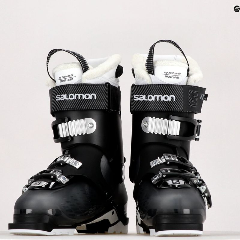 Scarponi da sci da donna Salomon QST Access 80 CH W antracite tra nero 12