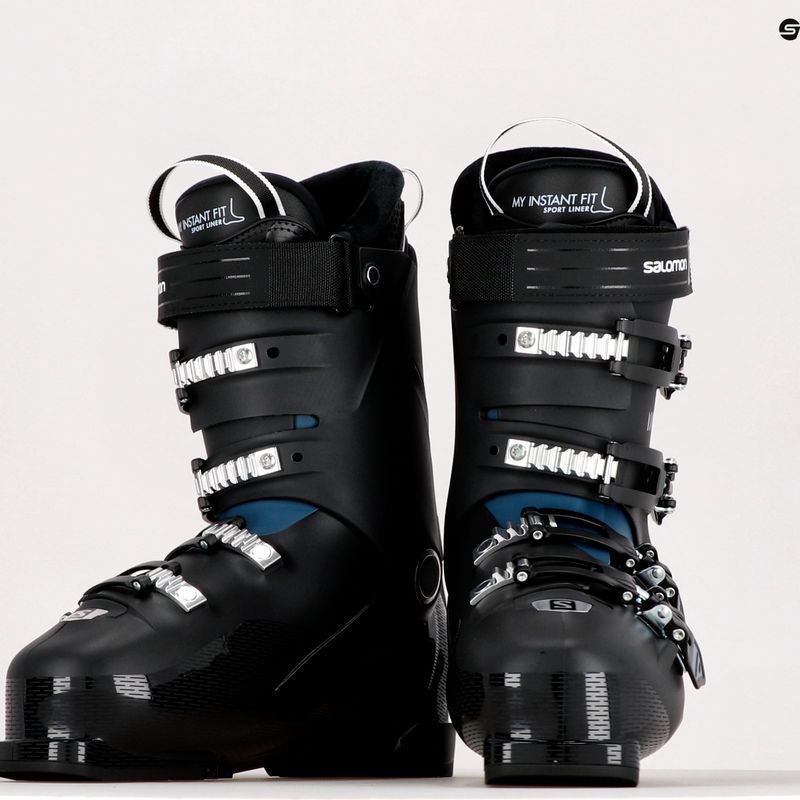 Scarponi da sci da uomo Salomon S/Pro HV 100 IC nero/blu/argento 9