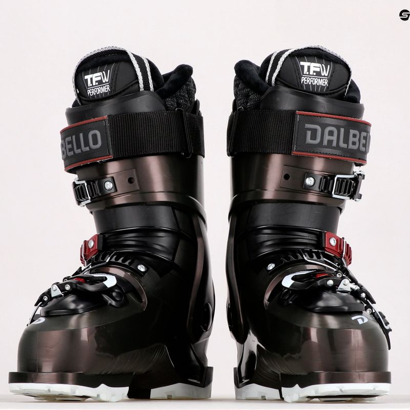 Scarponi da sci da donna Dalbello Panterra 85 W GW malva/burgundi 8