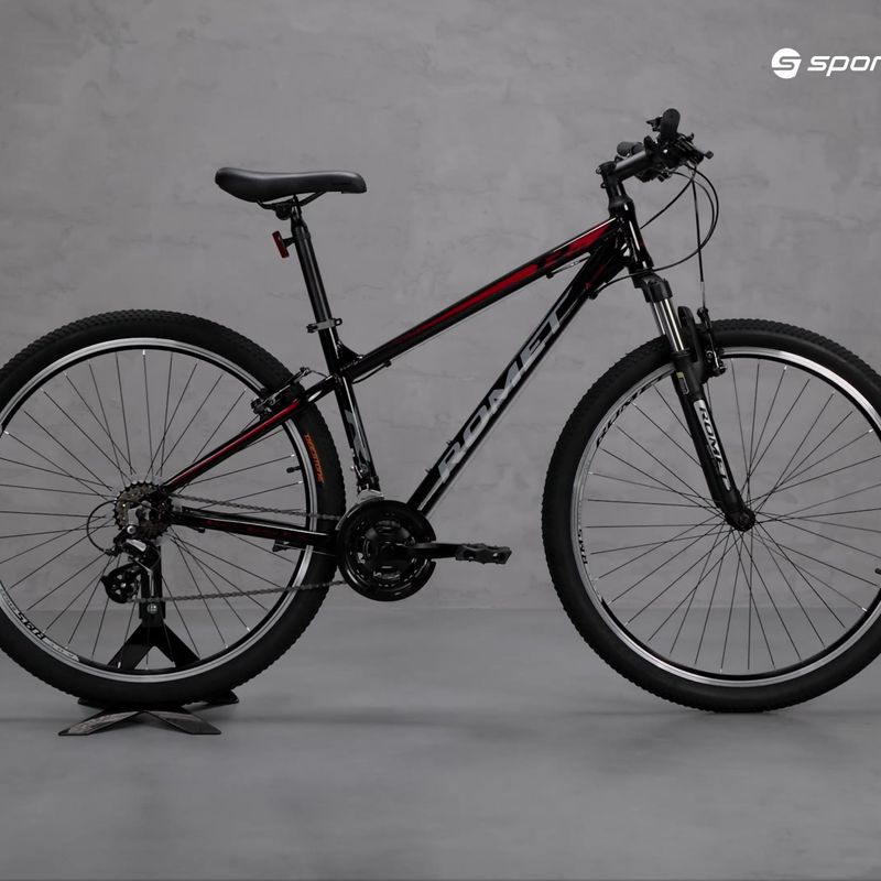 Romet Rambler R9.0 LTD mountain bike nero/rosso 15