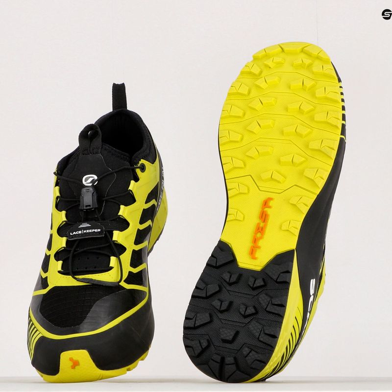 Scarpe da corsa da uomo SCARPA Ribelle Run GTX nero/lime 13