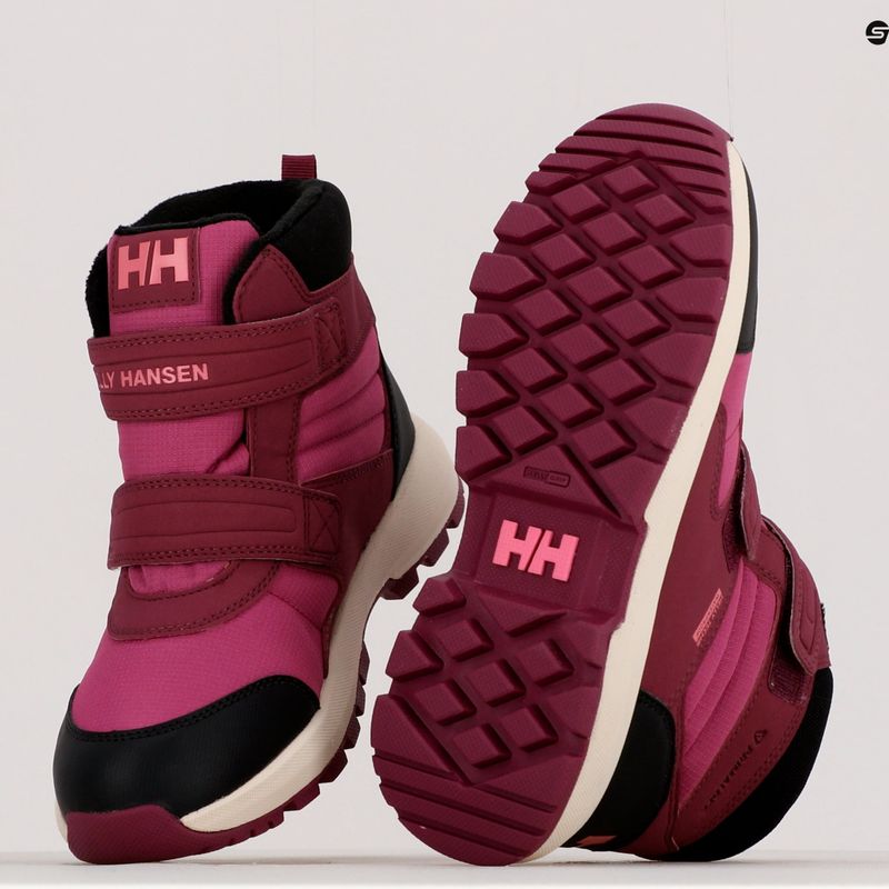Bambini Helly Hansen Jk Bowstring Boot HT pozione viola/magenta haze/bubble gum stivali da neve 11