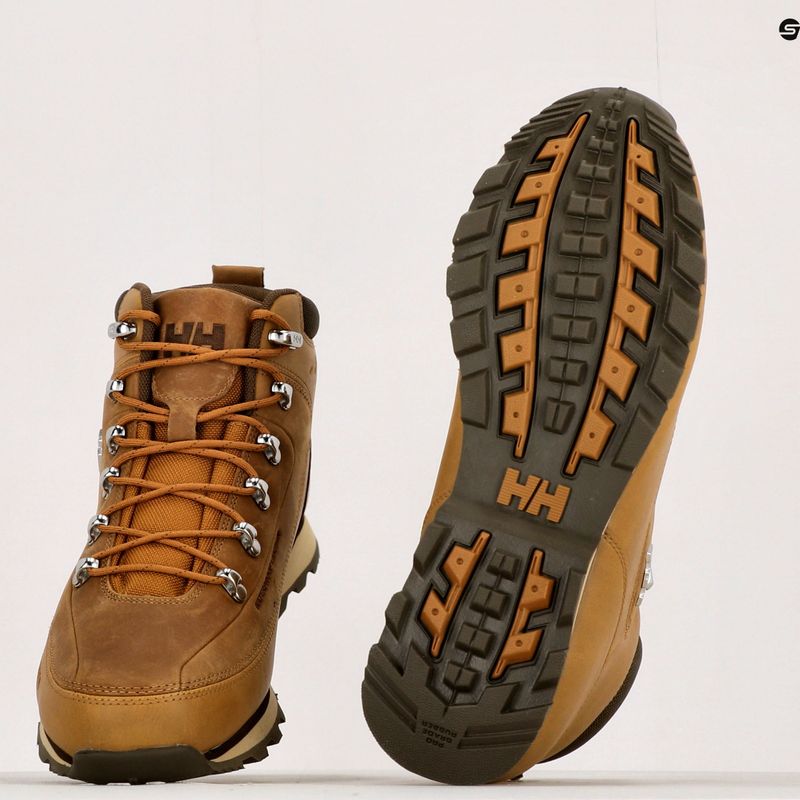 Helly Hansen The Forester, scarponi da trekking da uomo in osso marrone/noce/hh kaki 11