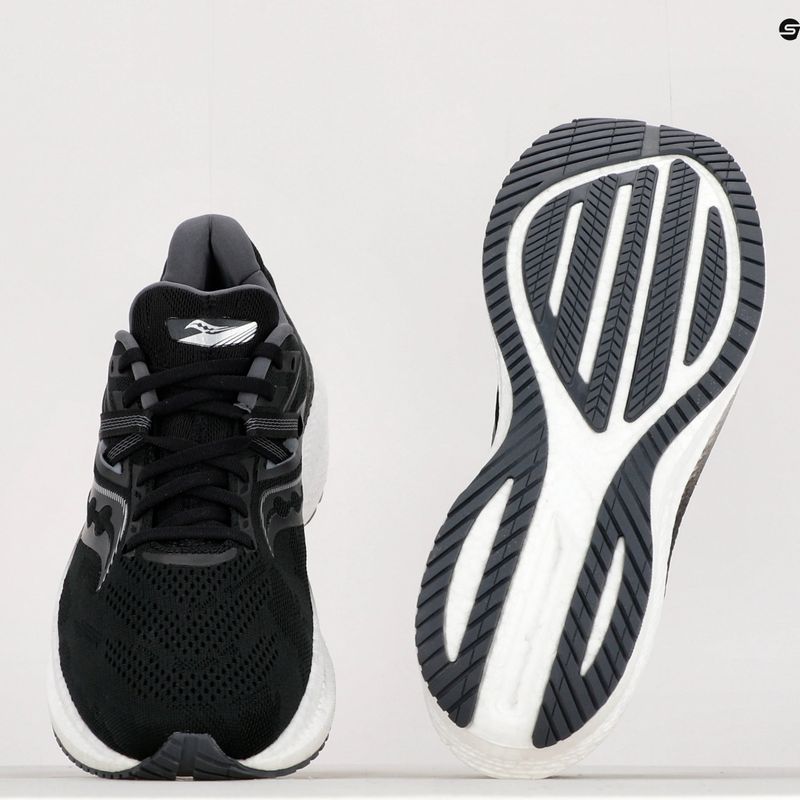 Scarpe da corsa da uomo Saucony Triumph 20 nero/bianco 11