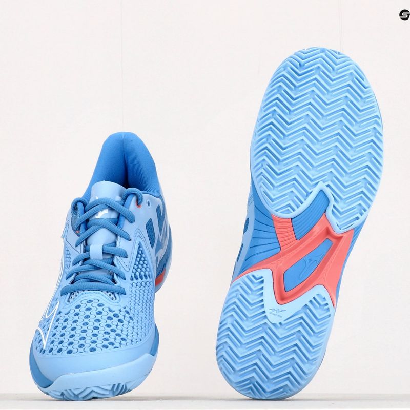 Scarpe da tennis da donna Mizuno Wave Exceed Tour 5 CC blu 61GC227521 13
