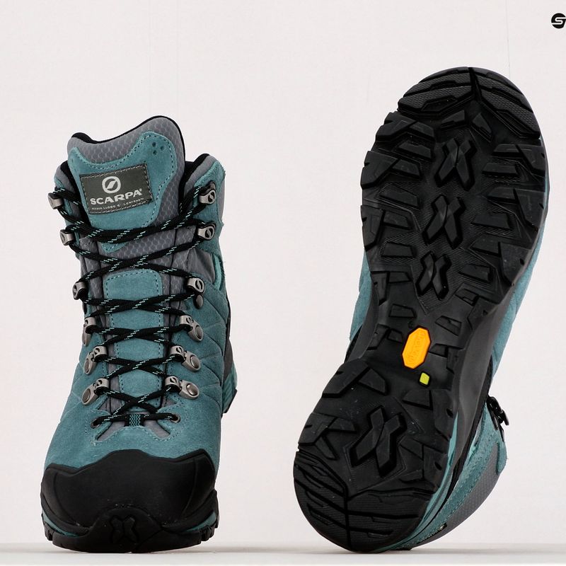 Scarpe da trekking da donna SCARPA ZG Trek GTX blu nilo/grigio/lagoon 12