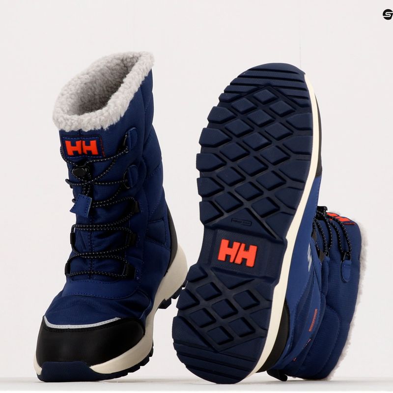 Helly Hansen Jk Silverton Boot HT oceano/grigio giallo stivali da neve per bambini 11