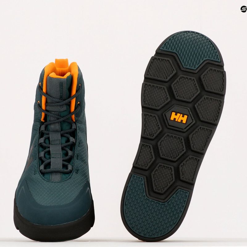 Stivali da trekking da uomo Helly Hansen Canyon Ullr Boot HT abete rosso scuro/mirtillo nero 12