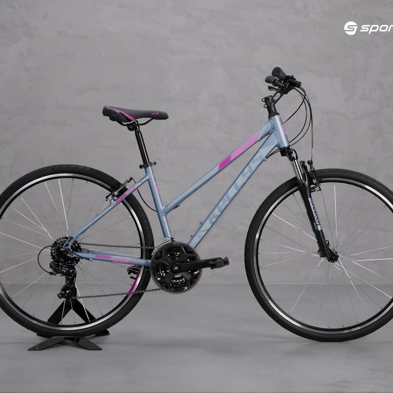 Bicicletta da cross da donna Kellys Clea 10 grigio/rosa 17