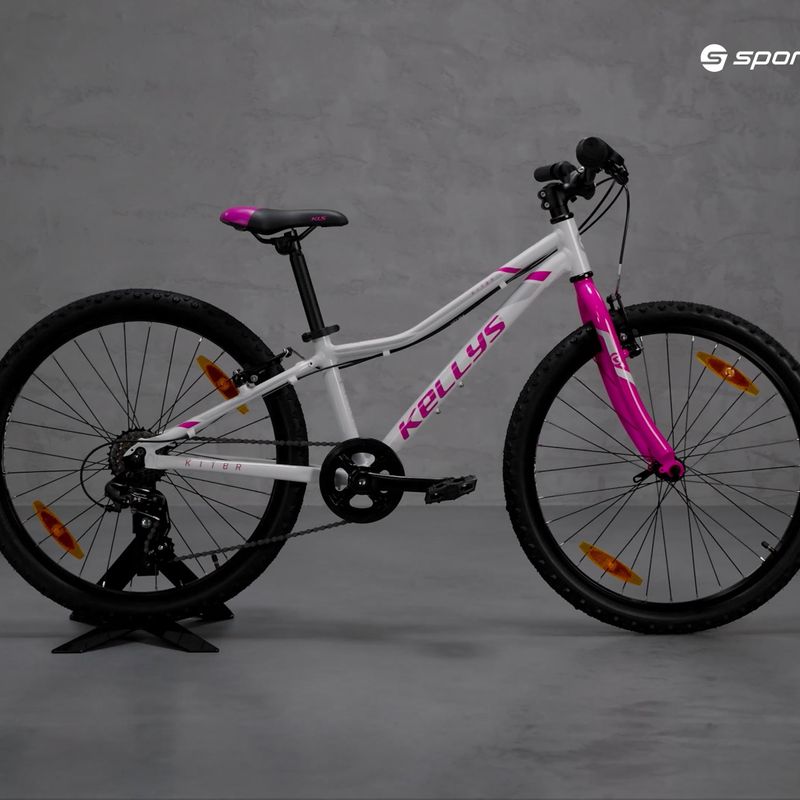 Kellys Kiter 30 24" bicicletta per bambini 2022 bianco 15