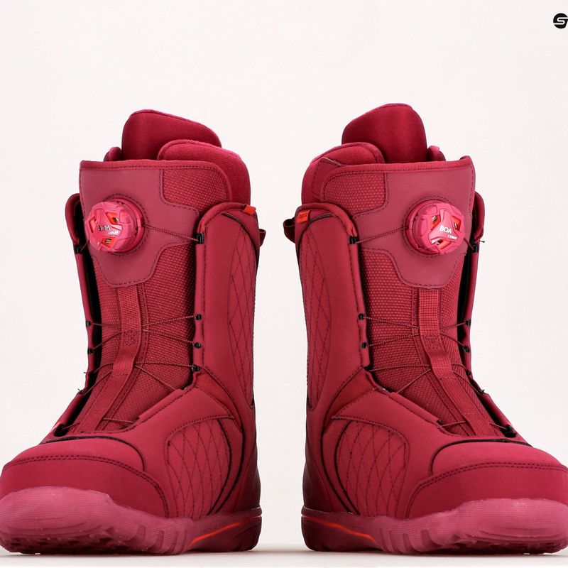 Scarponi da snowboard da donna HEAD Galore LYT Boa Coiler bordeaux 10