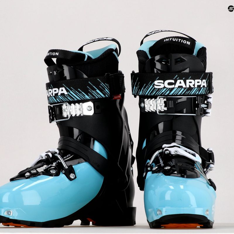 Scarponi da sci donna SCARPA GEA aqua/nero 11