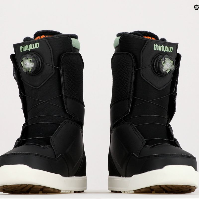 Stivali da snowboard da donna ThirtyTwo Lashed Double Boa W'S nero 10