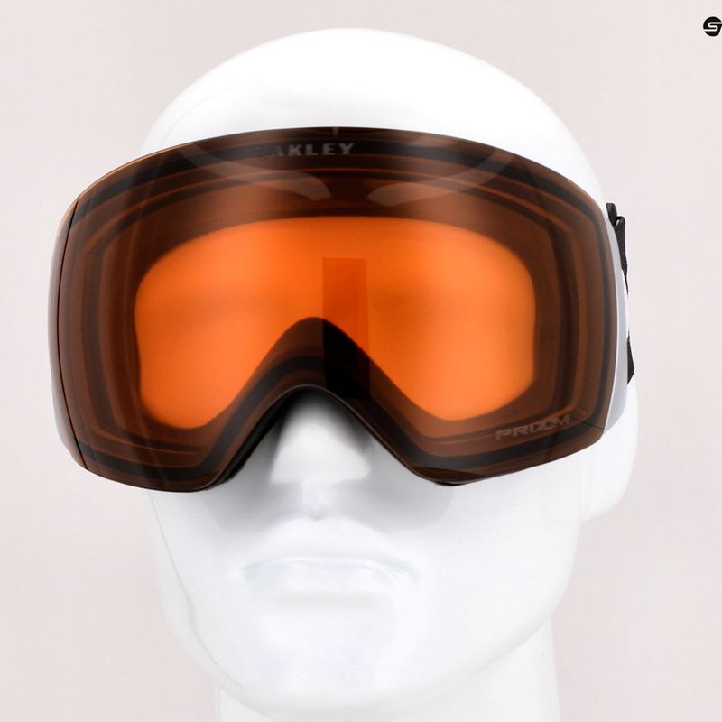 Occhiali da sci Oakley Flight Deck L nero opaco/prizmachiave persimmon 7