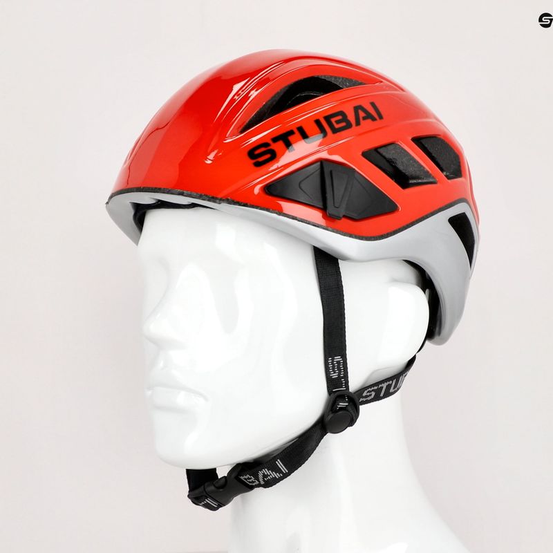 Casco da arrampicata STUBAI Nimbus Plus rosso/bianco 10