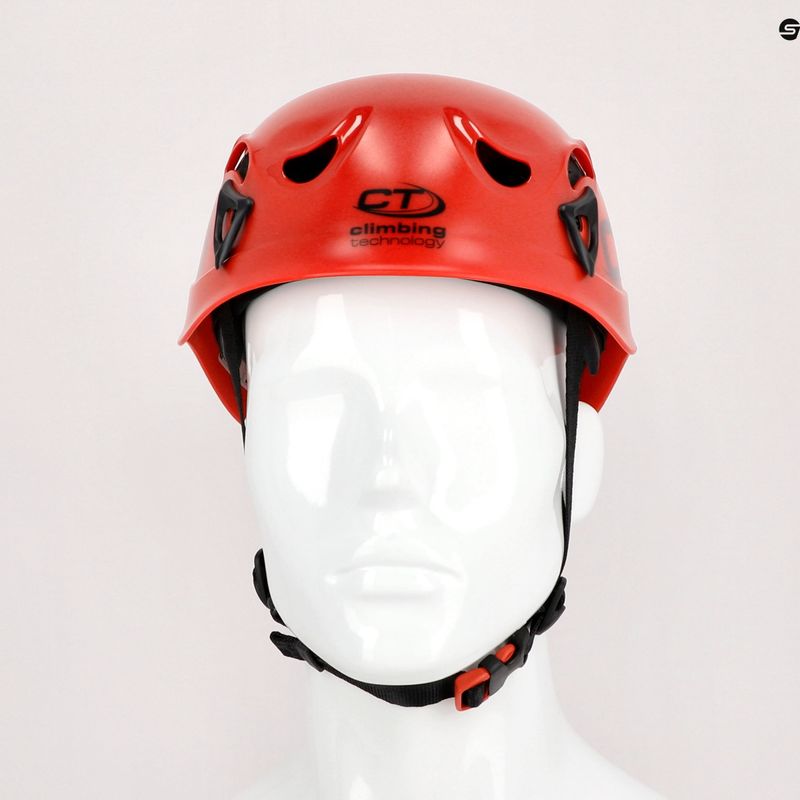 Casco da arrampicata Galaxy rosso di Climbing Technology 9