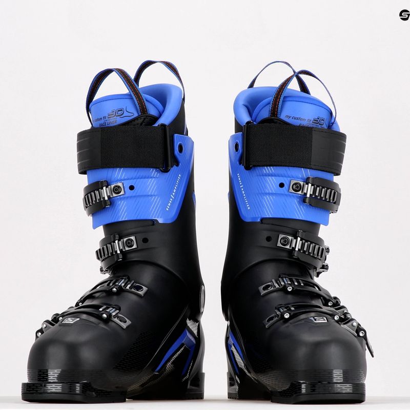 Scarponi da sci da uomo Salomon S/Pro 130 nero/razza/blu/rosso 9