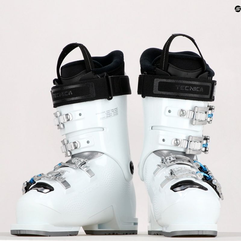 Scarponi da sci da donna Tecnica Mach Sport 75 MV W bianco/blu 10