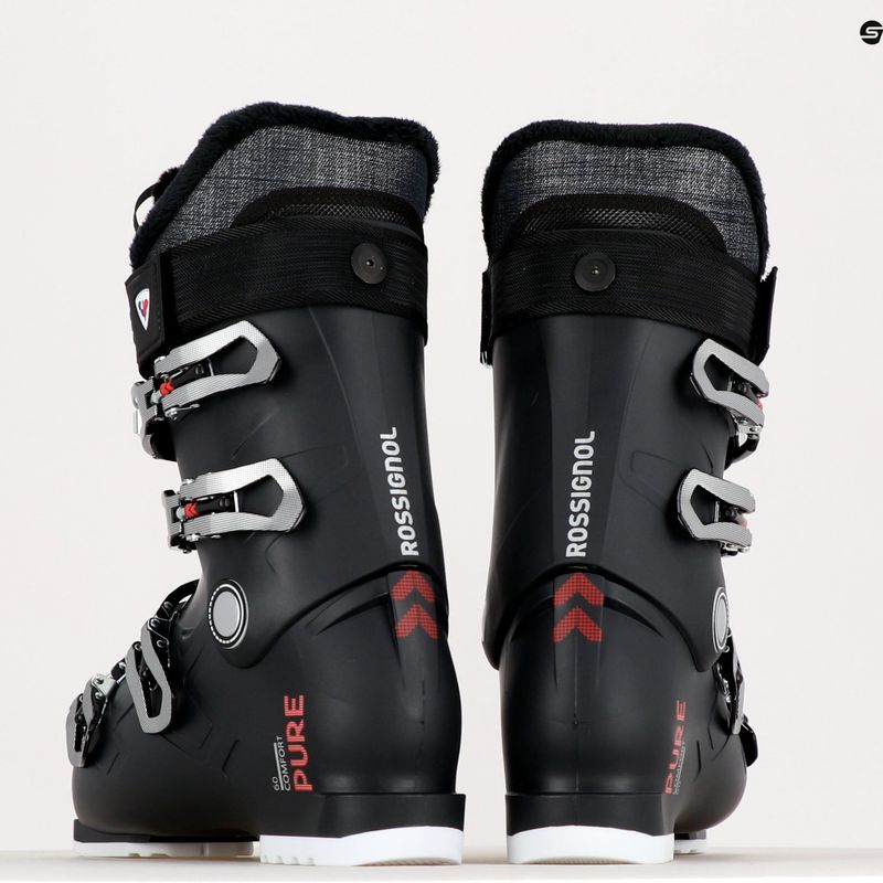 Scarponi da sci da donna Rossignol Pure Comfort 60 2022 nero morbido 10