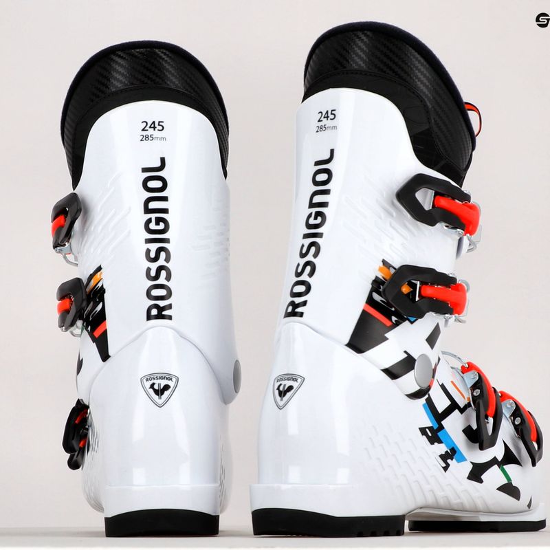 Scarponi da sci Rossignol Hero J4 bianchi da bambino 9
