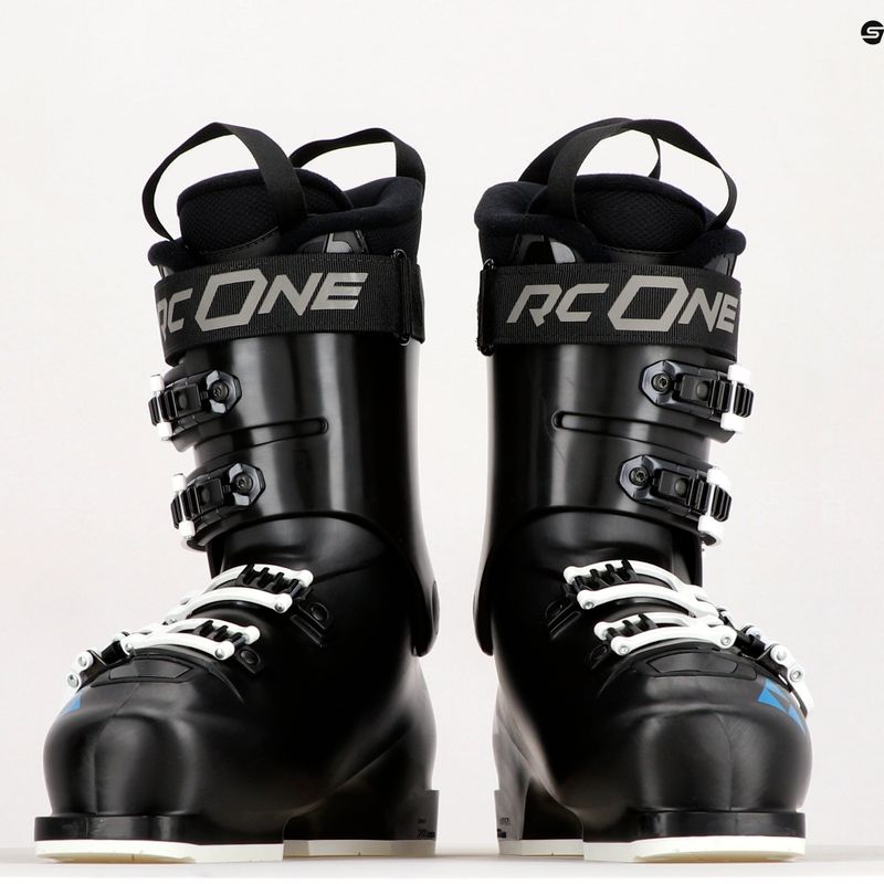 Scarponi da sci da donna Fischer RC ONE X 85 nero/nero/nero azzurro 9