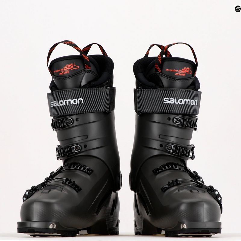 Scarponi da sci da uomo Salomon Shift Pro 120 AT belluga nero argento 9