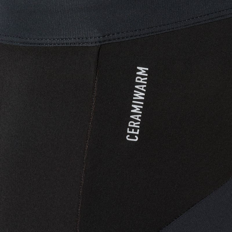 Pantaloni ODLO Ceramiwarm da uomo nero/grigio cemento 4