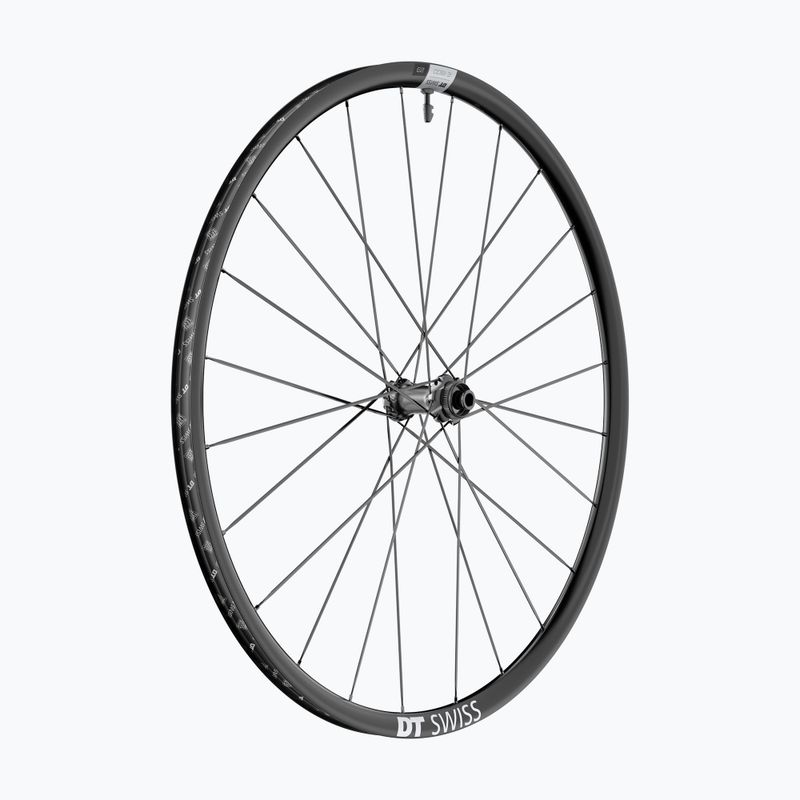 DT Swiss E 1800 SP 700C CL 23 12/100 nero ruota anteriore della bicicletta