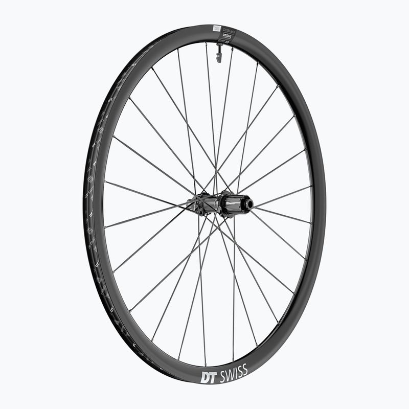 DT Swiss ER 1600 SP 700C CL 30 12/142 ASL11 nero ruota posteriore