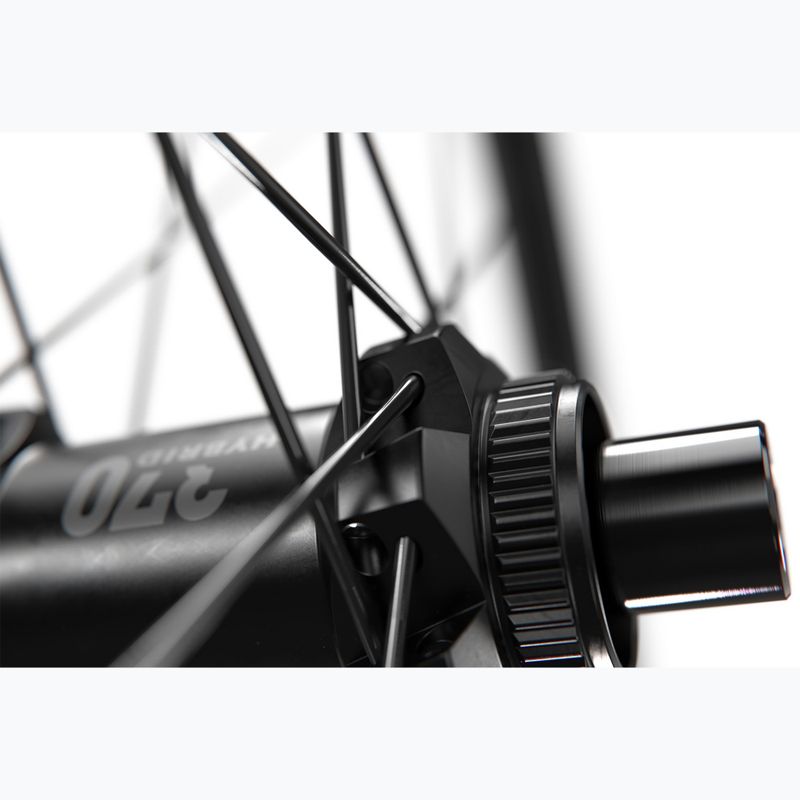 DT Swiss HU 1900 SP 29 CL 30 15/110 nero ruota anteriore della bicicletta 2
