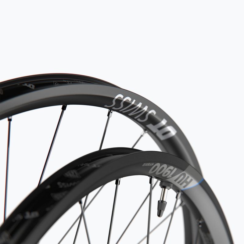 DT Swiss HU 1900 SP 29 CL 30 15/110 nero ruota anteriore della bicicletta 3