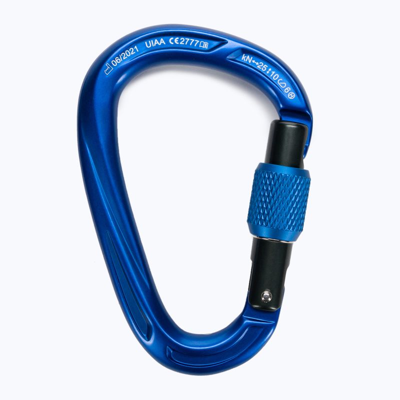 Moschettone da arrampicata Mammut Crag HMS Screwgate ultramarine