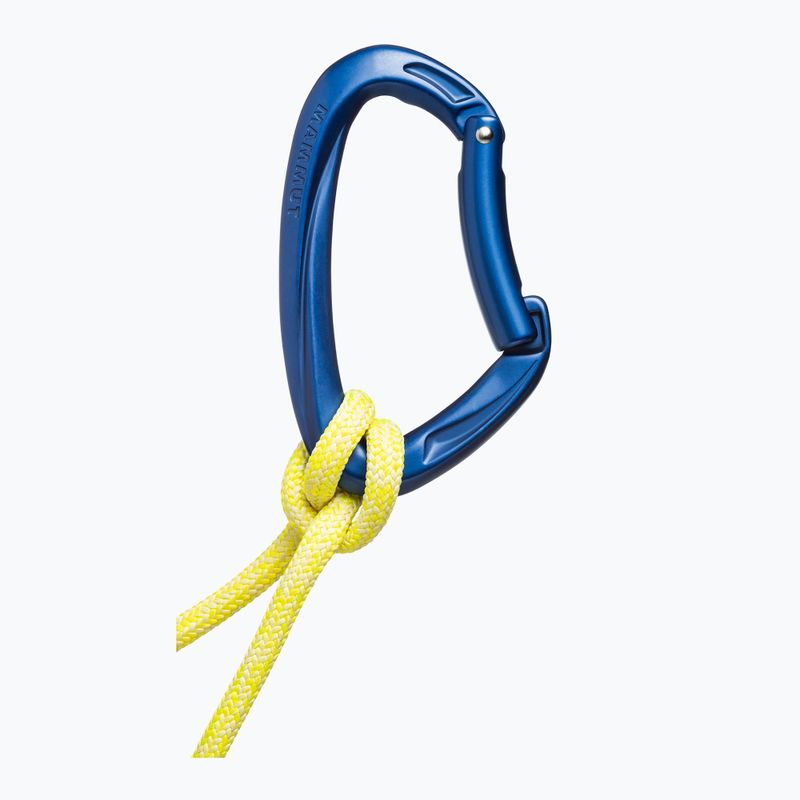 Moschettone da arrampicata Mammut Crag Key Lock ultramarine 3
