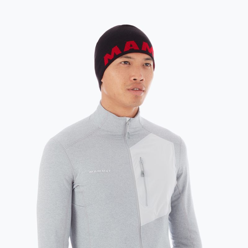 Cappello invernale Mammut Logo nero 8